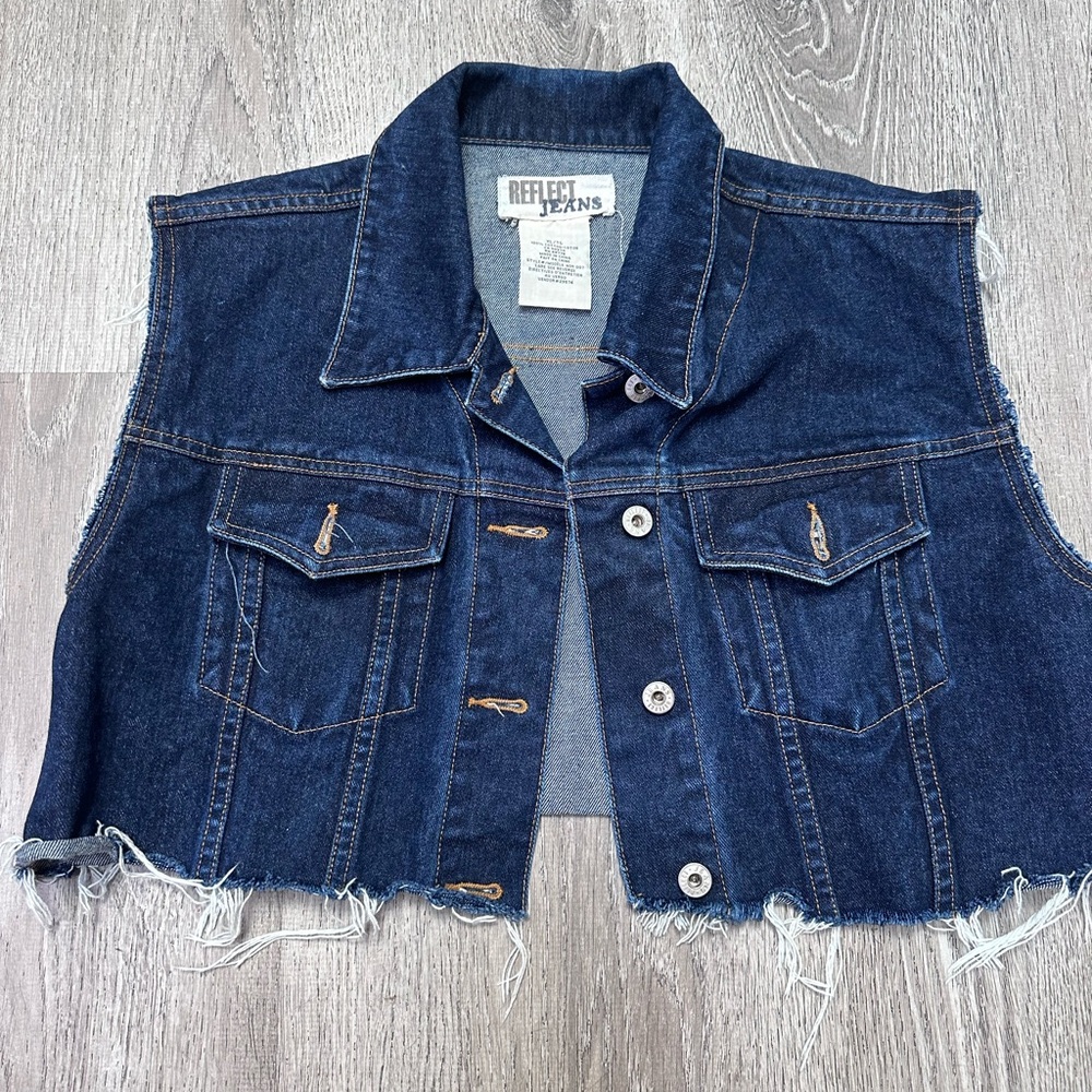 Reflect jeans jacket preloved